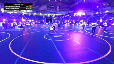 101 lbs Consi Of 4 - Sailor Matejovsky, Eaglecrest WC vs Aubrey Gonzales, Duran Elite