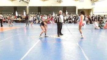 115 lbs Rr Rnd 2 - Kayna Wilder, NewWhale Pink - Girls vs Annabelle Luby, Bayside Baddies - Girls