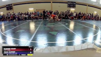 190 lbs Semifinal - Gunner Henry, Unattached vs Noah Sumner, Artesian Wrestling Club