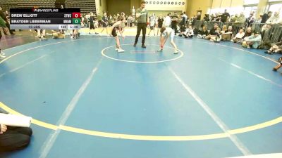 77 lbs Rr Rnd 1 - Drew Elliott, Shore Thing Sharks vs Brayden Lieberman, Maine Hammahs ES