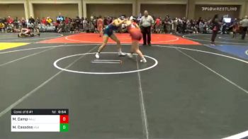 Match - Madison Camp, AAJJ Wrestling vs Mariyah Casados, MLK High School