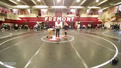 132 lbs Champ. Round 1 - Jacob Northcutt, Santa Teresa vs Christopher Sugyarto, Leigh