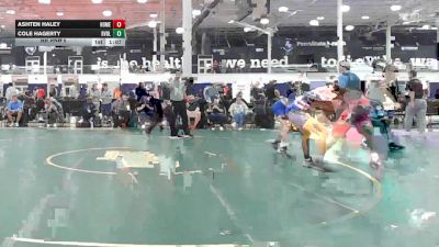 140 lbs Rr Rnd 5 - Ashten Haley, Homegrown Black - HSC vs Cole Hagerty, Revival Pink - HSC