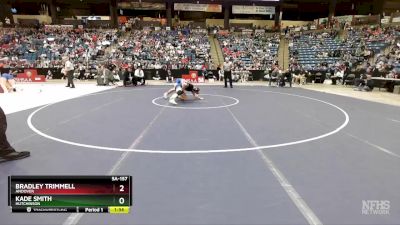 5A-157 lbs 1st Place Match - Bradley Trimmell, Andover vs Kade Smith, Hutchinson