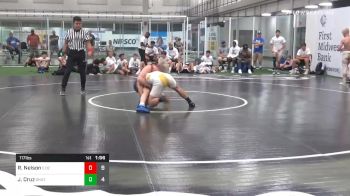 117 lbs Final - Reid Nelson, Elite Athletic Club DZ vs Joey Cruz, Team Shutt Greco