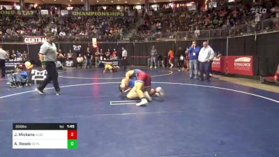 200 lbs Semifinal - Jackson Mickens, Albert Gallatin vs Aiden Resek, Reynolds