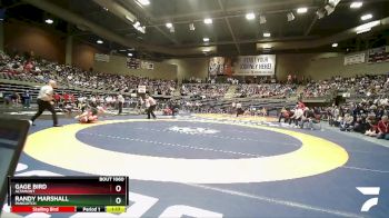 1A 126 lbs Semifinal - Randy Marshall, Panguitch vs Gage Bird, Altamont