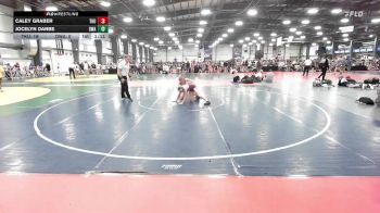 120 lbs Rr Rnd 2 - Caley Graber, SheKong vs Jocelyn Danbe, Diesel Wrestling Academy