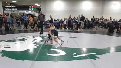 85 lbs Consi Of 4 - Owen Runge, IA vs Thomas Jones, GA