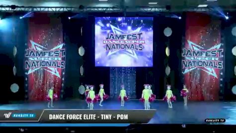 Dance Force Elite - Tiny - Pom [2021 Tiny - Pom Day 1] 2021 JAMfest: Dance Super Nationals