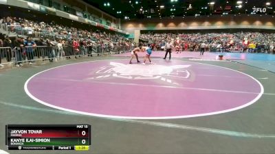 138 lbs Champ. Round 1 - Jayvon Tovar, Madras vs Kanye Ilai-Simion, Bonanza