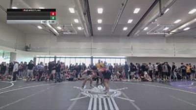 175 lbs Quarterfinal - William Theofanopoulos, Legends Of Gold LV vs Mekiah Saavedra, Red Mountain Wrestling Club