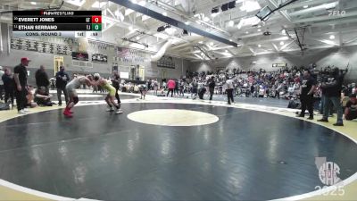 142 lbs Cons. Round 3 - Ethan Serrano, Thomas Jefferson vs Everett Jones, Gold Trail