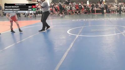 61 lbs Rr Rnd 2 - Cillian Buckley, Smitty's Barn Red - ESC vs Brayden Smartt, Rabbit Wrestling Club - ESC