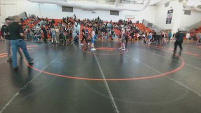 128-137 lbs Round 3 - Douglas Lewis, Riverton Middle School vs Linus Killinger, Lovell Middle School