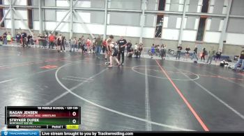 129-135 lbs Round 3 - Ragan Jensen, Warriors Of Christ WOC- Wrestling vs Stryker Dufek, NorthEast 509 WC