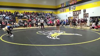 135 lbs Semifinal - Jocelyn Harms, North Tama vs Josslyn Holladay, Wilton