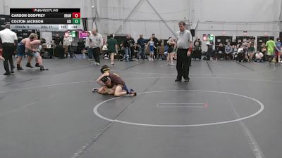 48 lbs Round 5 (6 Team) - Colton Jackson, Diamond State Inferno vs Carson Godfrey, Brawler Elite