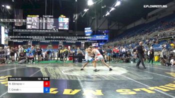 126 lbs Cons 16 #2 - Hunter Gilmore, Nebraska vs Thomas Crook, Florida