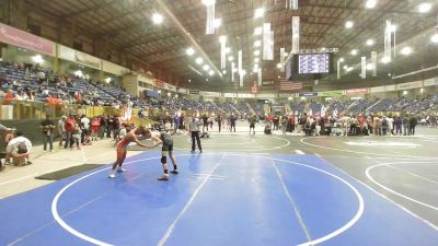 130 lbs Quarterfinal - Leo Ramirez, Bear Cave WC vs Tripton Stec, Nebraska Elite