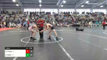 145 lbs Prelims - Noah Frack, Keystone Elite vs Derek Cote, Backyard Boyz Wrestling Club