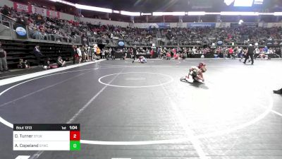 78 lbs Round Of 16 - Dominick Turner, Stl Warriors vs Asher Copeland, Springdale Youth Wrestling Club