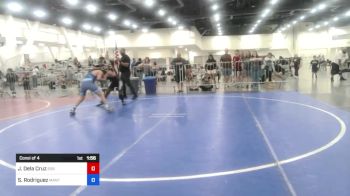 123 lbs Consi Of 4 - Jan Pierre Dela Cruz, 209 Wrestling vs Samuel Rodriguez, Mantanona TC