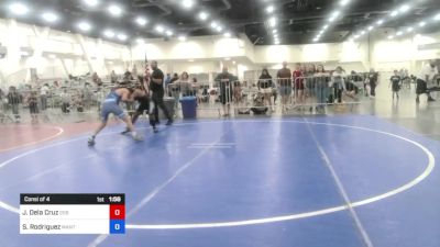 123 lbs Consi Of 4 - Jan Pierre Dela Cruz, 209 Wrestling vs Samuel Rodriguez, Mantanona TC