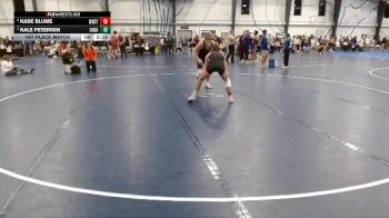 Elite 141 lbs 1st Place Match - Kale Petersen, Iowa vs Kade Blume, Wartburg