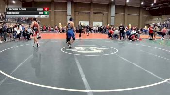 190 lbs Champ. Round 1 - Michael Scott, Odessa vs Brock Day, Harrah