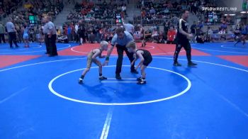 46 lbs Consolation - Jude Lindstrom, Blue T Panthers vs Riley Rice, Salina Wrestling Club (SWC)
