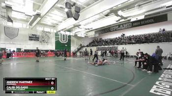 150 lbs Cons. Round 6 - Andrew Martinez, Chaparral vs Caleb Delgado, Santa Rosa Academy