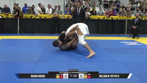 William W. Potter IV vs Nacim Sarhan 2026 Pan IBJJF Jiu-Jitsu No-Gi Championship