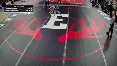Champ. Round 1 - Katlyn Oakley, St. Paul Girls vs Emma Glendy, Lakeview Girls