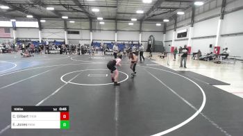 109 lbs Consi Of 4 - Colton Gilbert, Thorobred vs Elijah Jones, Rkda