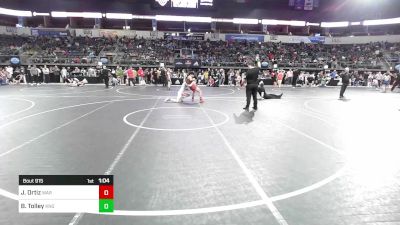 130 lbs Consolation - Javier Ortiz, War Pirate Wrestling vs Braxton Tolley, King Select