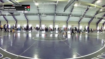 149 lbs Quarterfinal - Kosta Koufalis, Buffalo Unattached vs Kenneth Kiser, Gannon-Attached