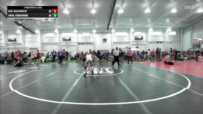 98.9-105.2 lbs Round Robin 3 - Gia Zachrich, OH vs Aria Osborne, OH