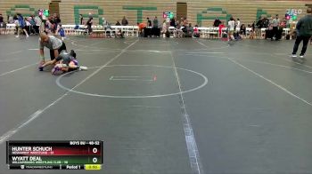 48-52 lbs 5th Place Match - Wyatt Deal, Williamsburg Wrestling Club vs Hunter Schuch, Neshaminy Wrestling