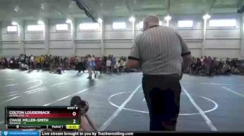 56 lbs Round 2 (8 Team) - Chase Miller-Smith, Donahue vs Colton Louderback, 84 Athletes