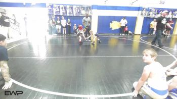 40 lbs Rr Rnd 5 - Jaxon Gregory, Tulsa Blue T Panthers vs Griffin Edmondson, Team Tulsa Wrestling Club