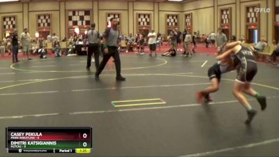 85 lbs Finals (8 Team) - Dimitri Katsigiannis, M2TCNJ vs Casey Pekula, Pride Wrestling