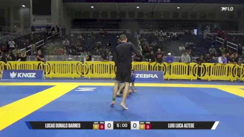 Luis Luca Altese vs Lucas Donald Barnes 2025 Pan IBJJF Jiu-Jitsu No-Gi Championship