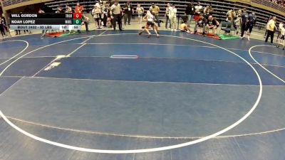 92 lbs Cons. Quarters - Noah Lopez, Montrose Elite vs Will Gordon, True Grit