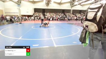 134-H lbs Round Of 64 - Sean Searing, Smithtown West vs Carson Frank, Olympic