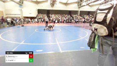 134-H lbs Round Of 64 - Sean Searing, Smithtown West vs Carson Frank, Olympic