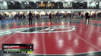 155 lbs Cons. Round 3 - Victoria Benedetti, Northern Michigan University vs Megan Vondrasek, Adrian College