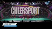 Carolina Spirit Athletics - Black Fins [2024 L2 Junior - D2 - Medium - B] 2024 CHEERSPORT National All Star Cheerleading Championship