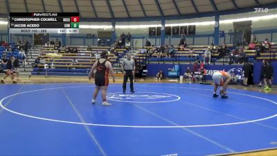 285 lbs Cons. Round 2 - Jacob Acedo, Cowley College vs Christopher Colwell, Neosho County Community College