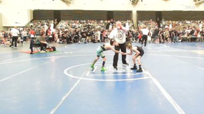 52-B lbs Round Of 16 - Connor McCollum, All I See Is Gold Academy vs Liam Duzenski, Havoc Wrestling Academy